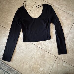 Lululemon Black Long Sleeve Top